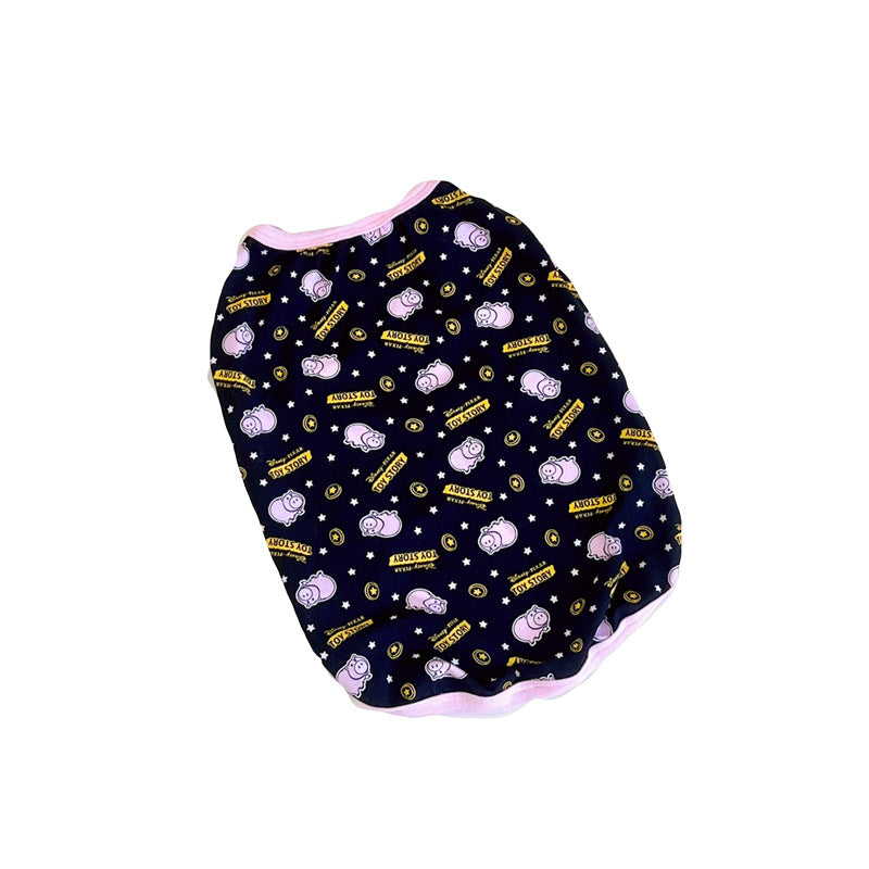 Pet Spring And Summer Vest Jarre Aero Bull T-shirt