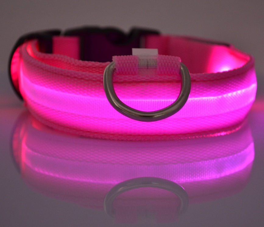LED Dog Luminous Collar