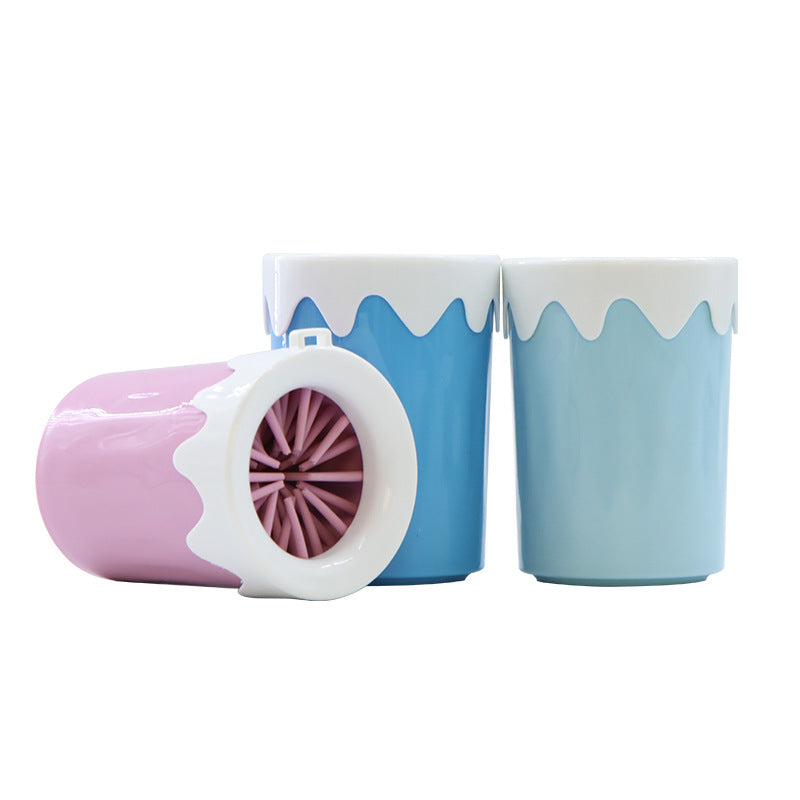 Dog foot cleaning supplies