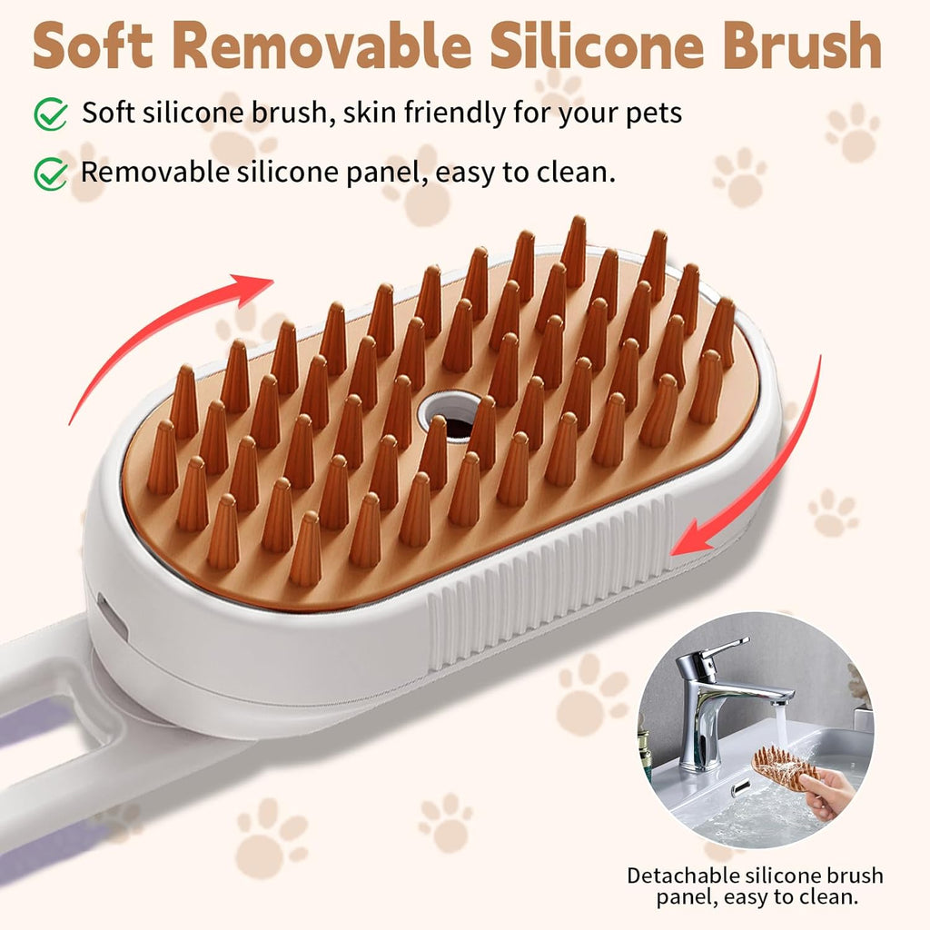 Cat & Dog Steam Brush