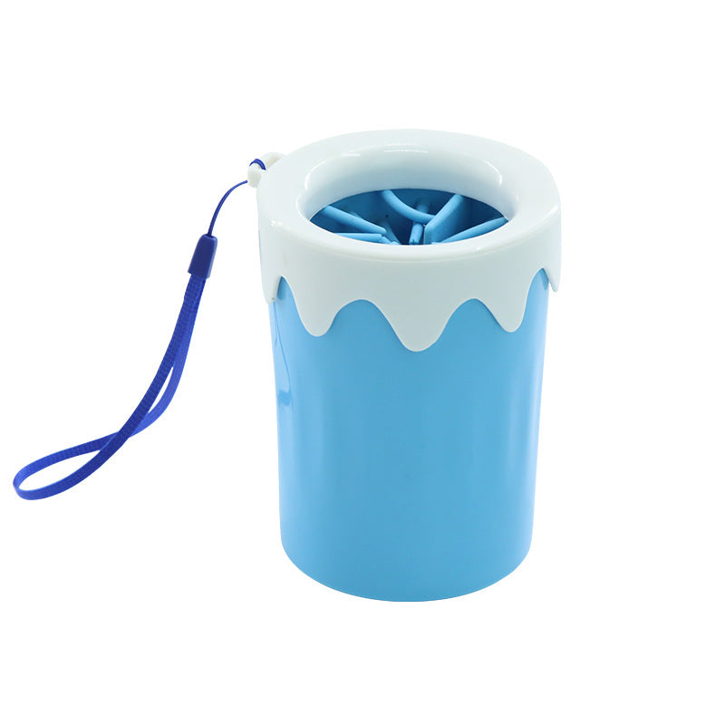 Dog foot cleaning supplies