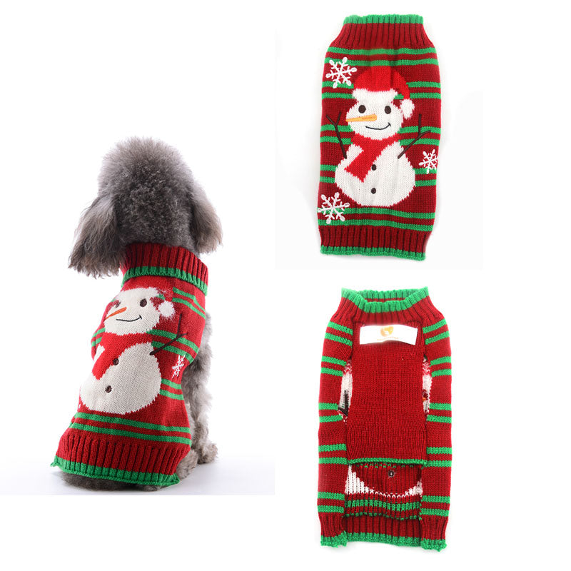 Dog & Cat Christmas Sweater (For Small Pets)