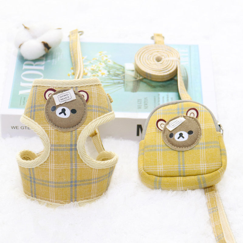 Dog Leash Vest Chest Strap