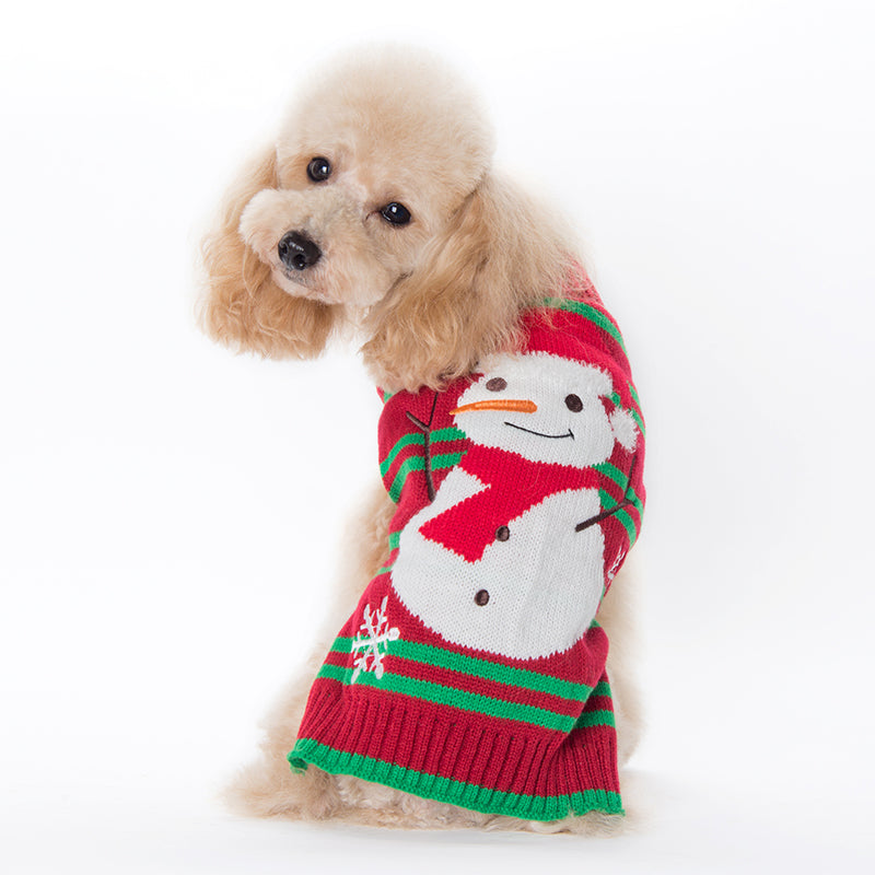 Dog & Cat Christmas Sweater (For Small Pets)