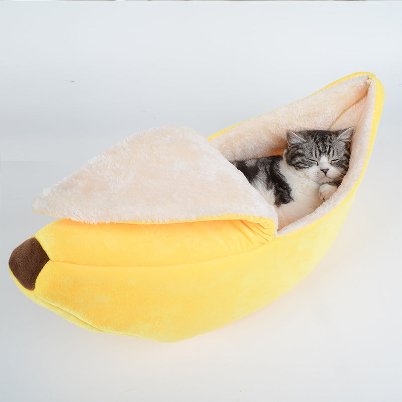 Banana Dog Bed