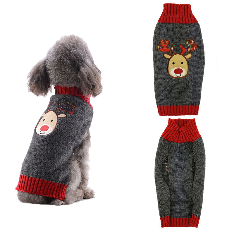 Dog & Cat Christmas Sweater (For Small Pets)