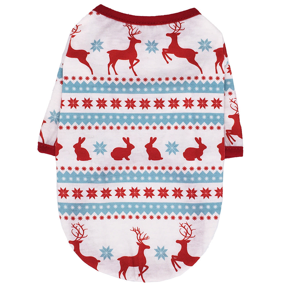 Christmas dog clothing