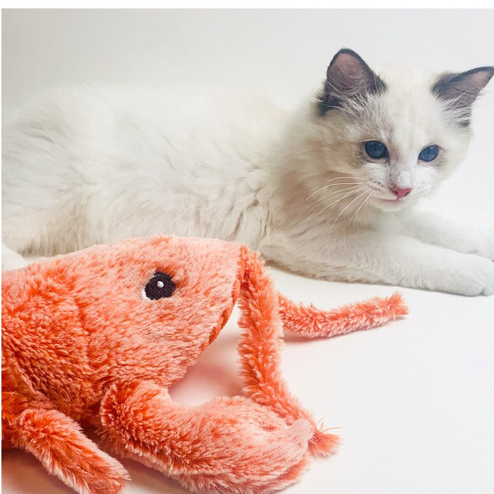 Jumping Plush Lobster
