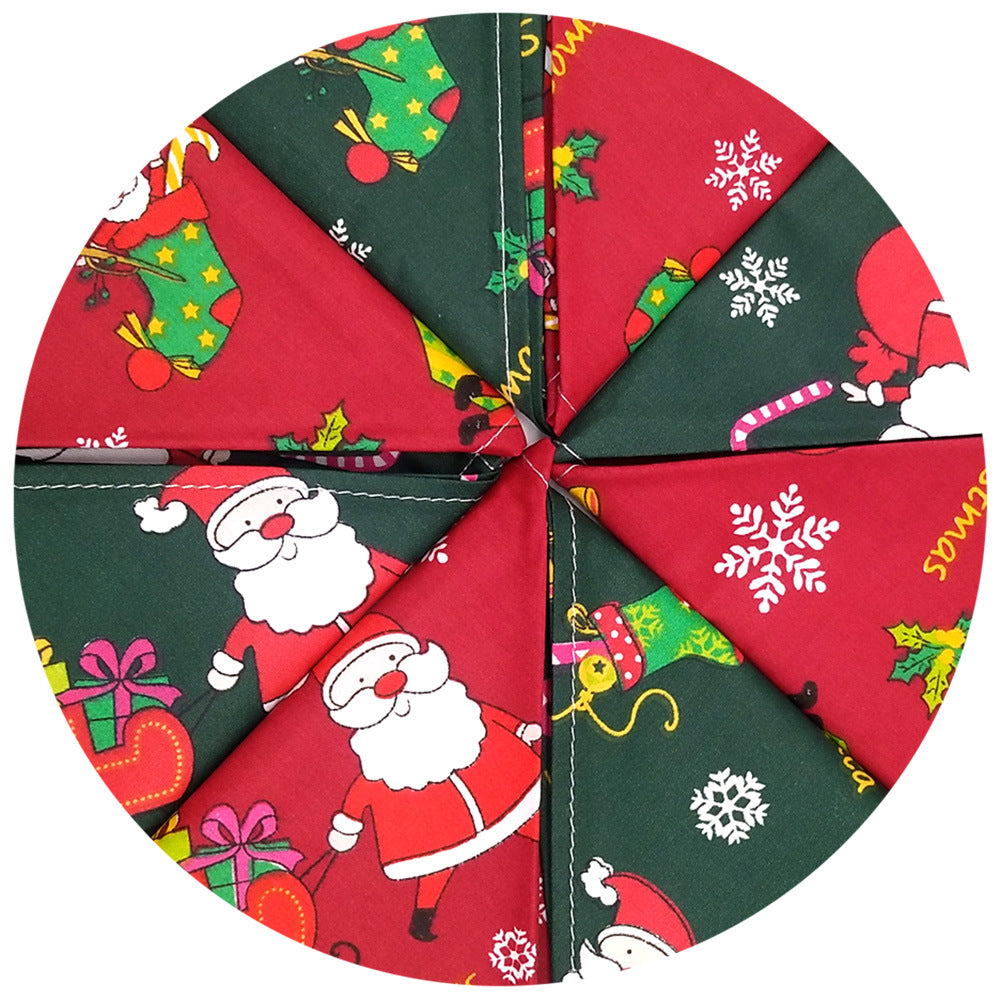 Christmas Pet Supplies Triangle Scarf Saliva Towel