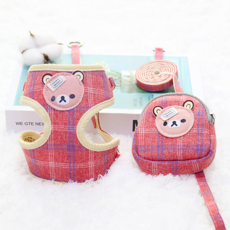 Dog Leash Vest Chest Strap