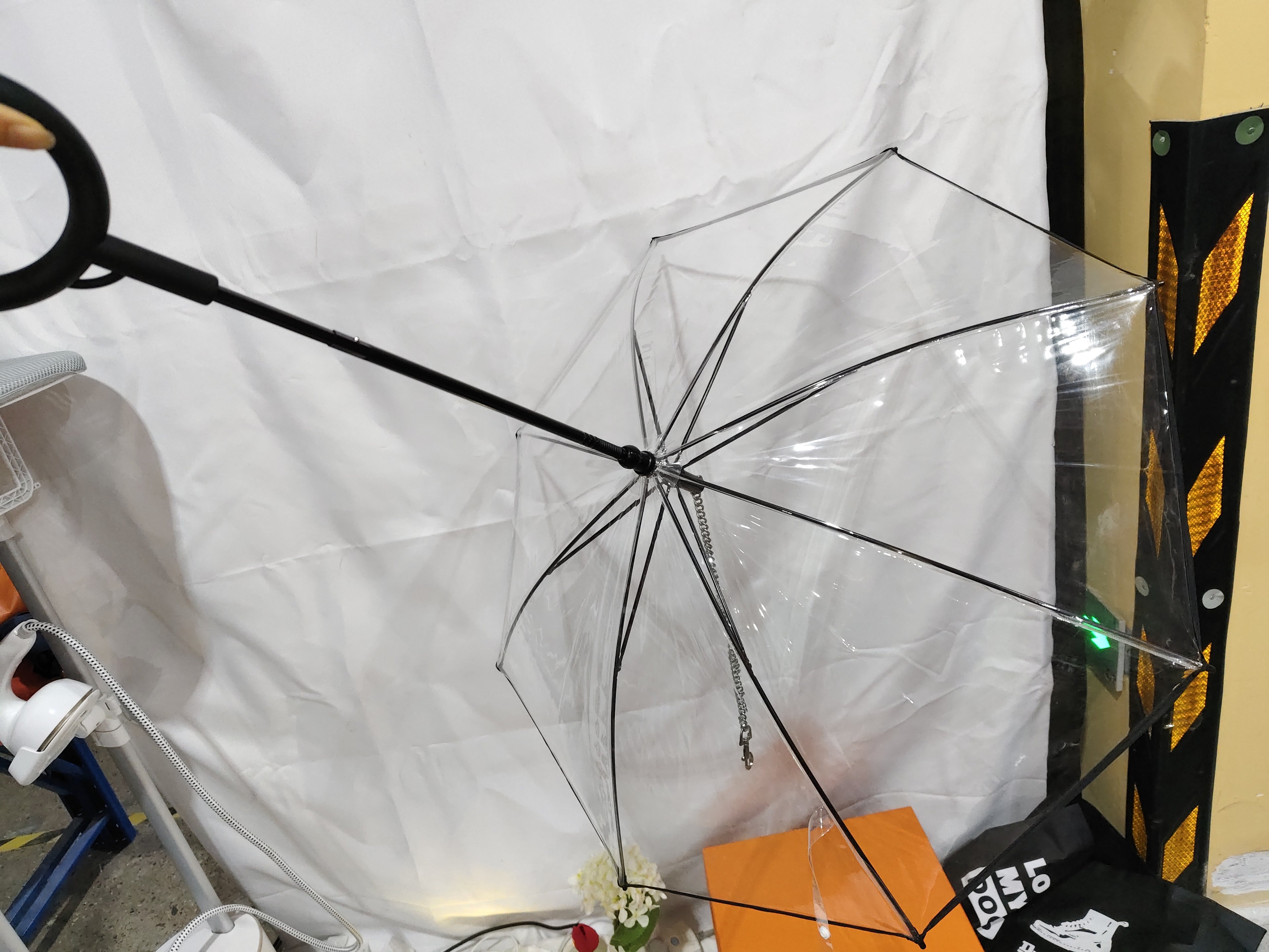 Transparent Adjustable Umbrella for Dogs