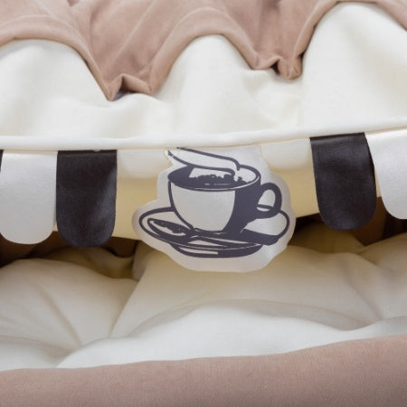 Cat's Telescopic Tunnel with  Cushioned Bed Pet Nest, Teasing Balls and Zipper Connection Feline