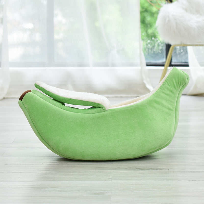 Banana Dog Bed