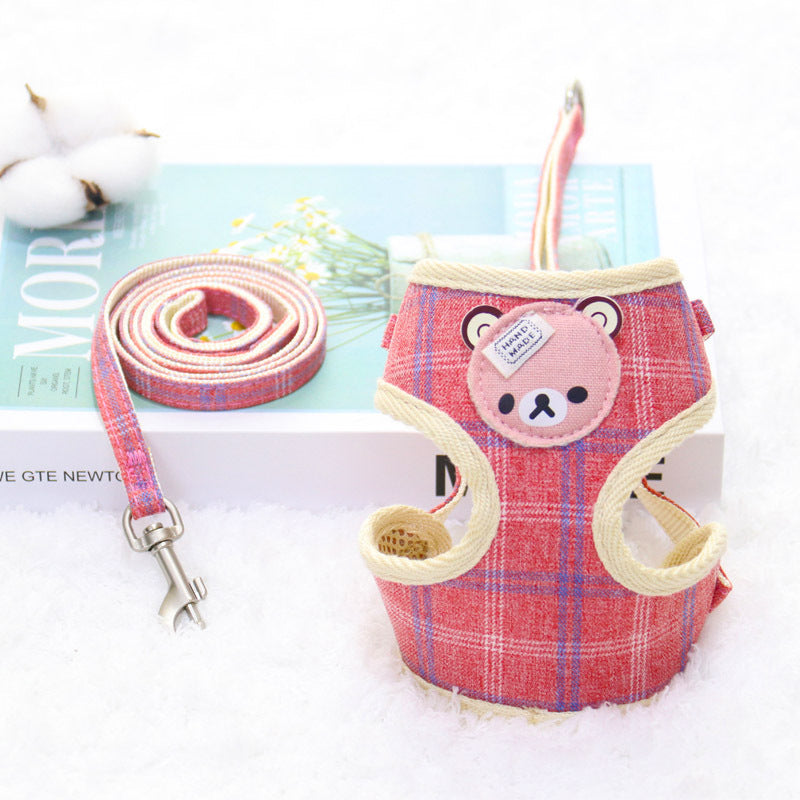 Dog Leash Vest Chest Strap