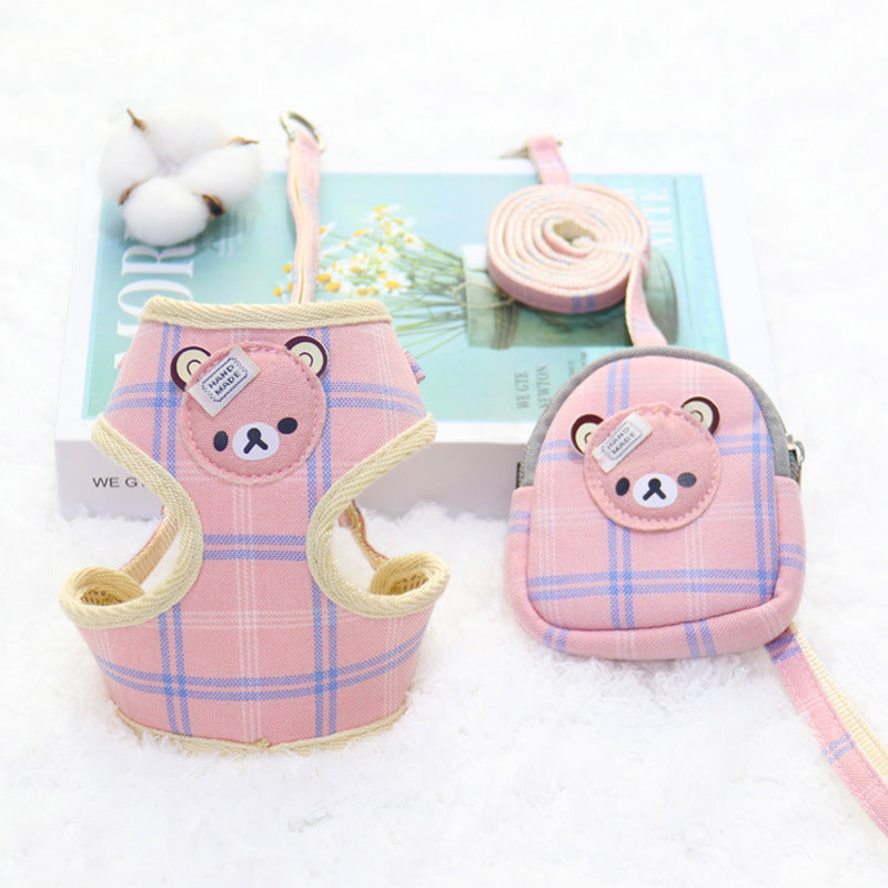 Dog Leash Vest Chest Strap