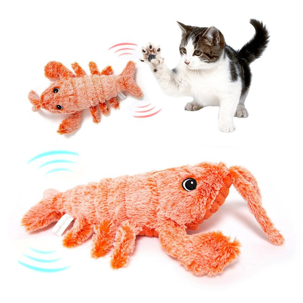 Jumping Plush Lobster